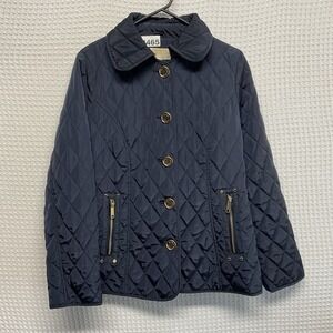 Michael Kors Navy Lightweight Button Front Diamond Quilted Jacket Women‎ S China